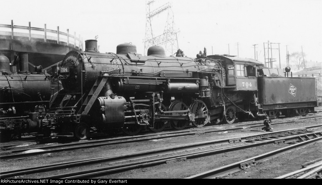 MILW 2-8-2 #704 - Milwaukee Road